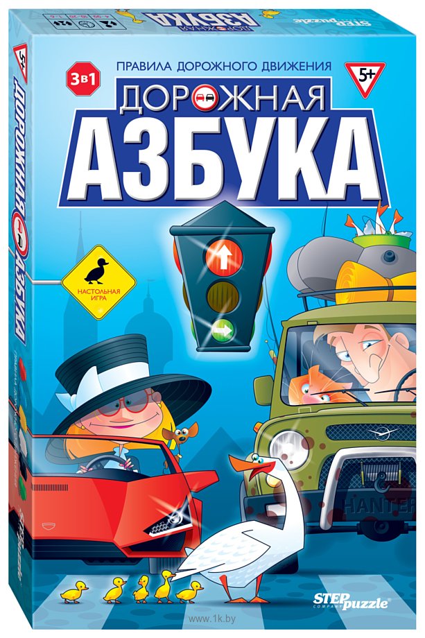 Фотографии Step Puzzle Дорожная азбука 76541