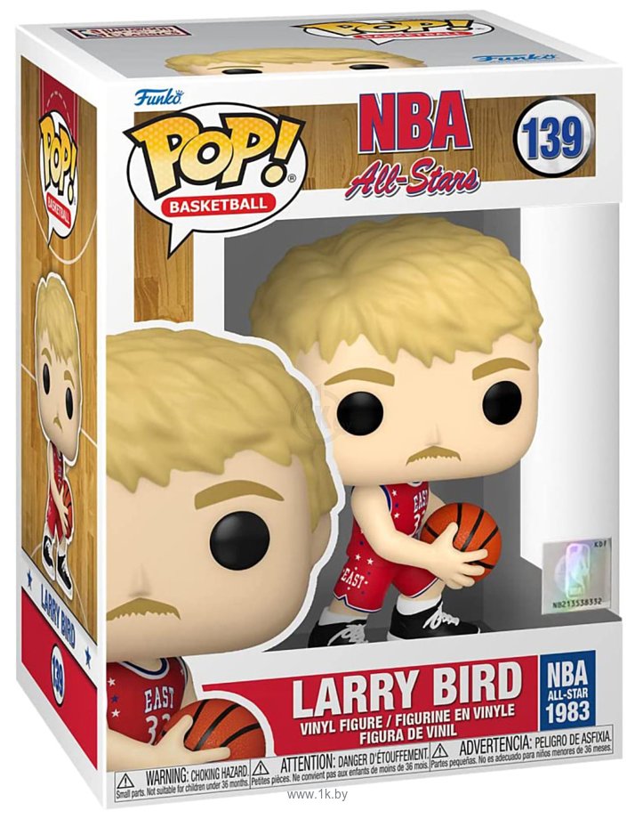 Фотографии Funko POP! NBA. Legends - Larry Bird (Red All Star Uni 1983) 59372