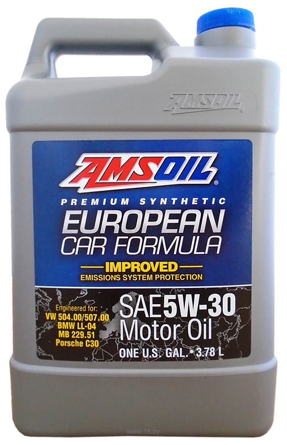 Фотографии Amsoil European Car Formula 5W-30 3.785 л