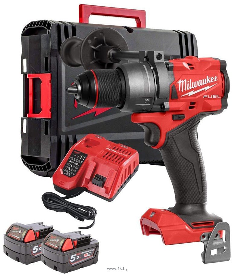 Фотографии Milwaukee M18 FUEL M18FPD3-502X 4933479860 (с 2-мя АКБ, кейс)