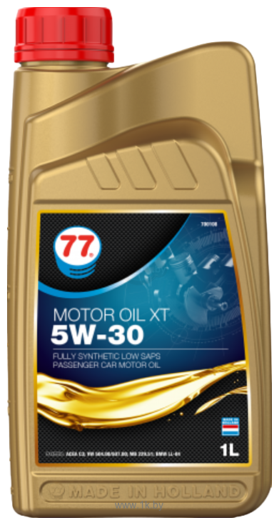 Фотографии 77 Lubricants Motor Oil XT 5W-30 1л