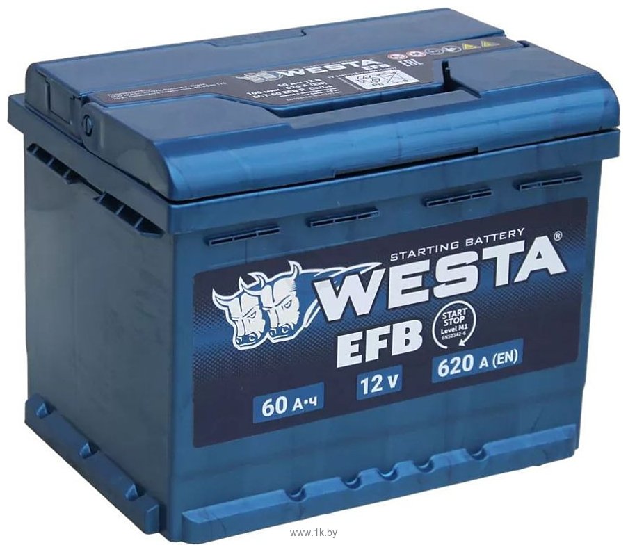 Фотографии Westa EFB 6СТ-60 VLR Euro (60Ah)