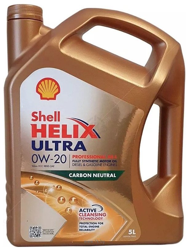 Фотографии Shell Helix Ultra Professional AO-L 0W-20 5л
