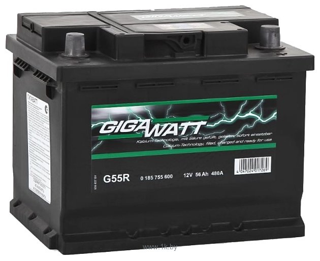 Фотографии GIGAWATT G55R (56Ah)