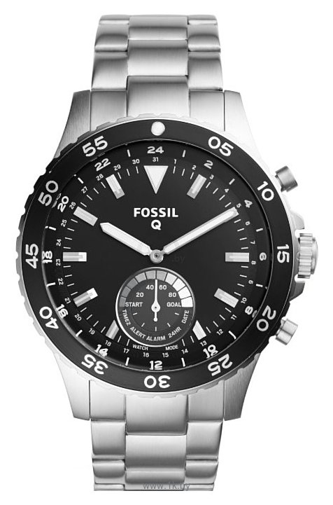 Фотографии FOSSIL Hybrid Smartwatch Q Crewmaster (stainless steel)