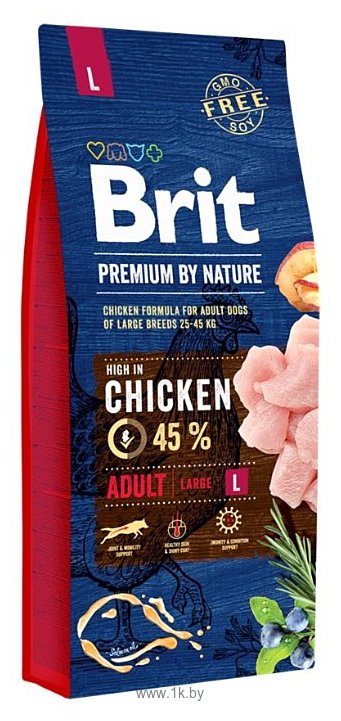 Фотографии Brit (18 кг) Premium by Nature Adult L