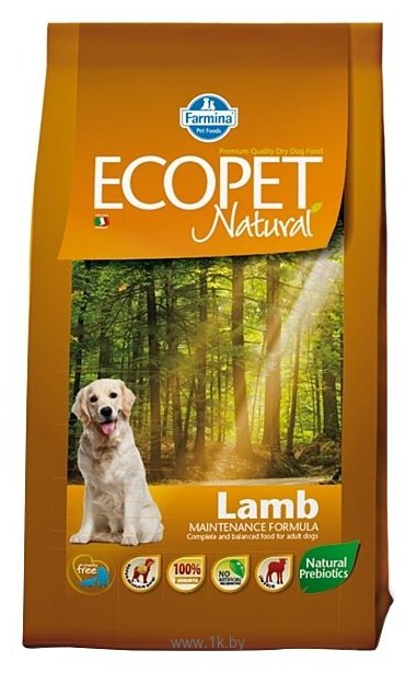 Фотографии Farmina Ecopet Natural Lamb Medium (12 кг)