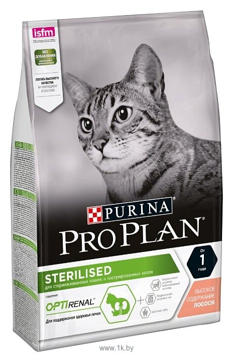 Фотографии Purina Pro Plan Sterilised feline rich in Salmon dry (3 кг)