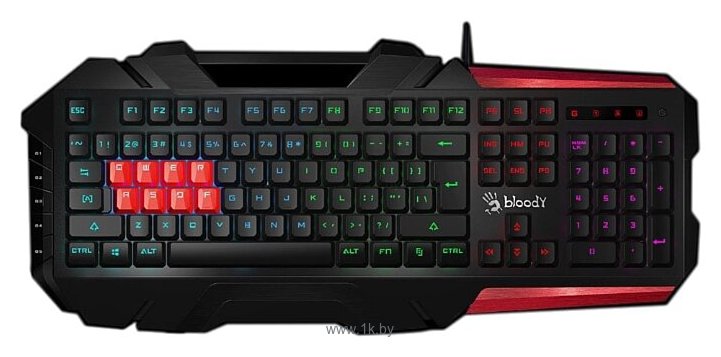 Фотографии A4Tech B3590R Gamer LED black-Red USB