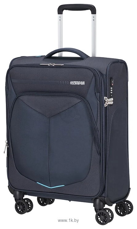 Фотографии American Tourister Summerfunk Strict Navy 55 см (4 колеса)