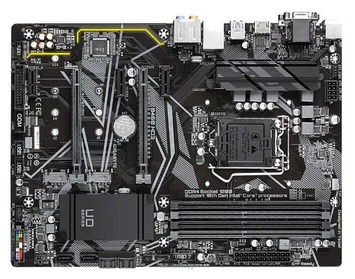 Фотографии GIGABYTE B460 HD3 (rev. 1.0)