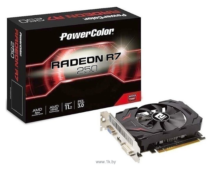 Фотографии PowerColor Radeon R7 250 2048MB (AXR7 250 2GBD5-DH)