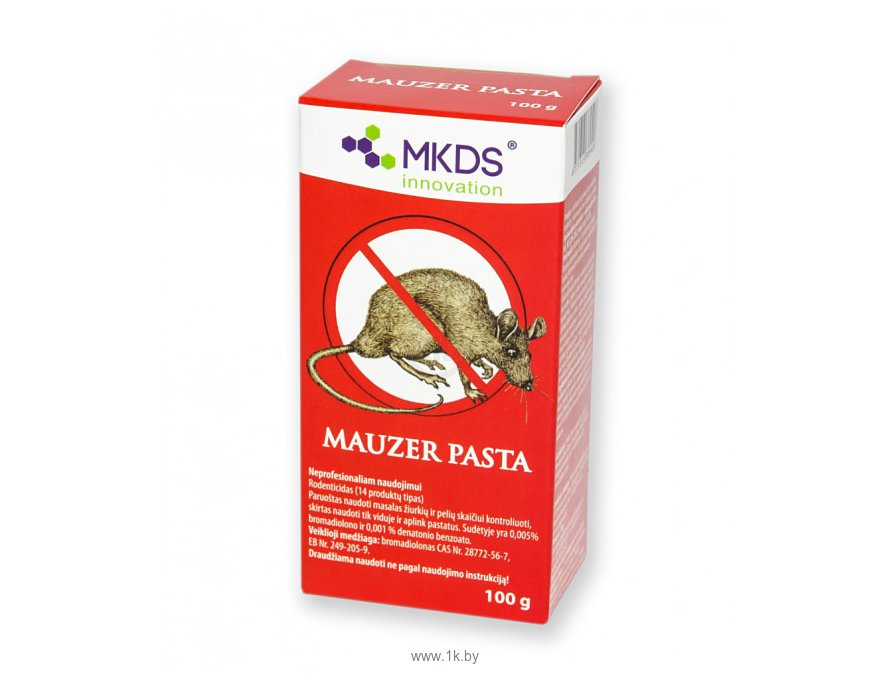 Фотографии MKDS Крысиный яд Mauzer Pasta 150г
