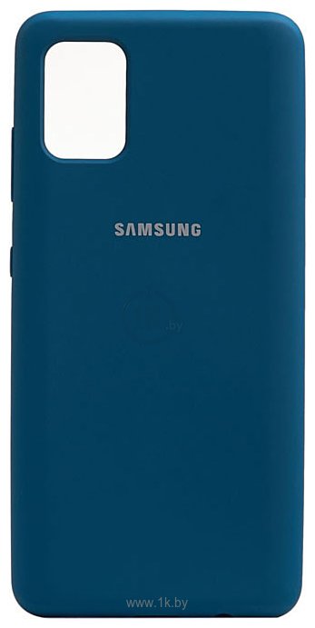 Фотографии EXPERTS Original Tpu для Samsung Galaxy A31 с LOGO (космический синий)