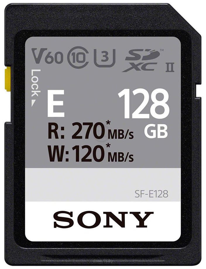 Фотографии Sony SDXC SF-E128 128GB