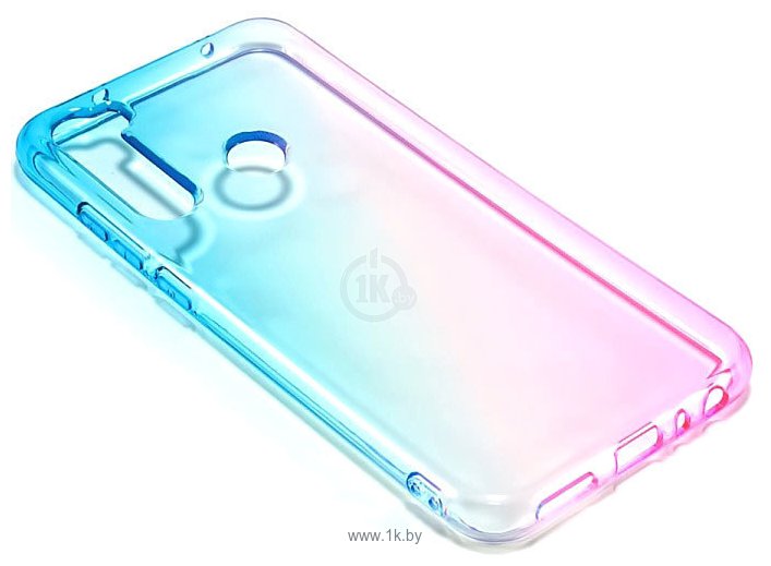 Фотографии Case Gradient Dual для Xiaomi Redmi Note 8T (розово-синий)