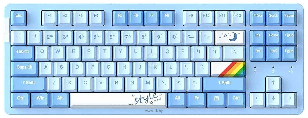 Фотографии Dareu A87X Dareu Blue Sky V3, blue Фотографии Dareu A87X Dareu Blue Sky V3, blue
