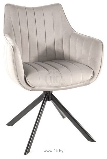 Фотографии Signal Azalia Velvet bluvel 03 (светло-серый/черный)