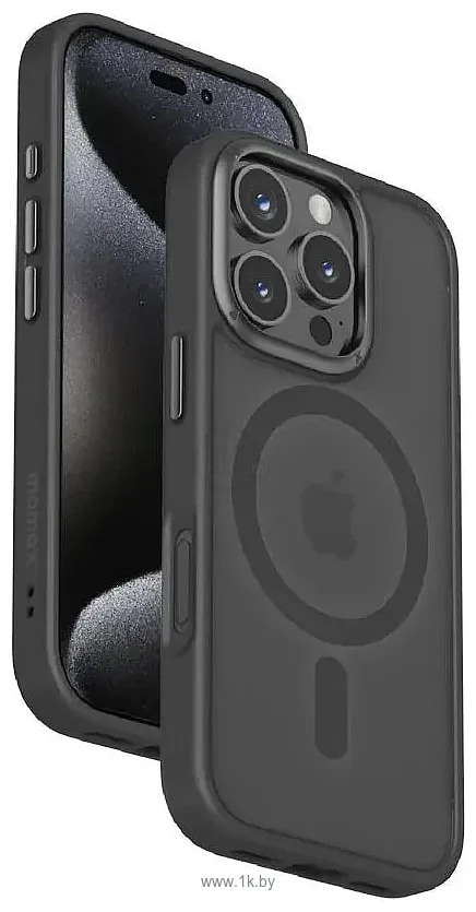 Фотографии Momax CaseForm Play Magnetic для iPhone 16 Pro CPAP24MD (черный) Фотографии Momax CaseForm Play Magnetic для iPhone 16 Pro CPAP24MD (черный)