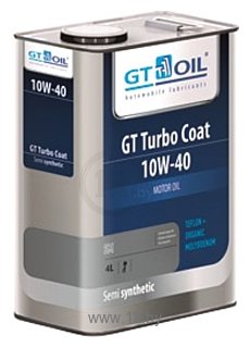 Фотографии GT Oil GT TURBO COAT 10W-40 1л