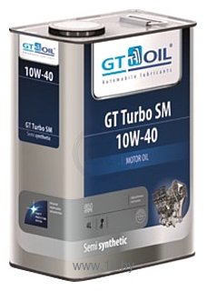 Фотографии GT Oil GT TURBO SM 10W-40 6л