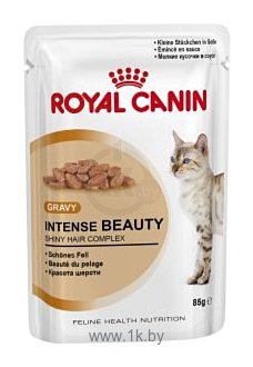 Фотографии Royal Canin Intense Beauty (в соусе) (0.085 кг) 4 шт.