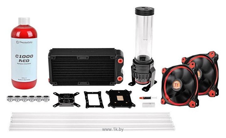 Фотографии Thermaltake Pacific RL240 D5 Hard Tube Water Cooling Kit (CL-W128-CA12RE-A)