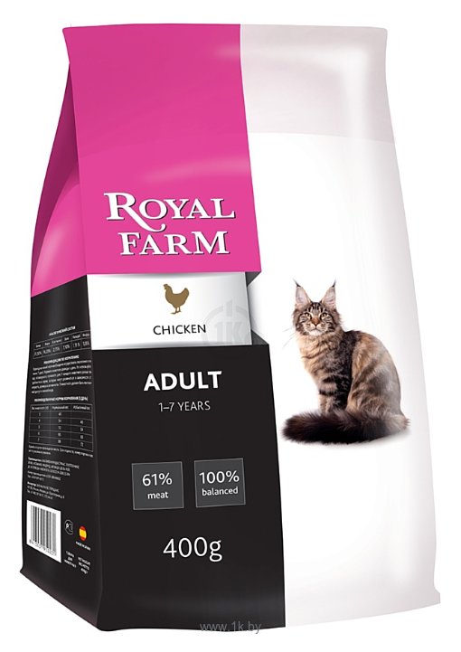 Фотографии Royal Farm (0.4 кг) Сухой корм для кошек Adult Chicken