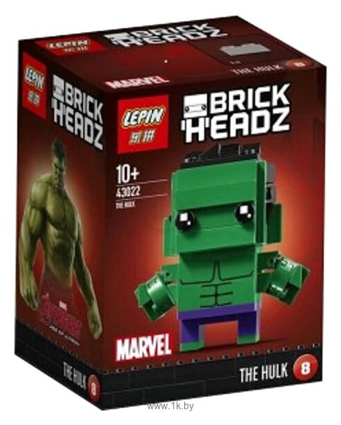 Фотографии Lepin Brick Heroes 43022 Халк-разрушитель