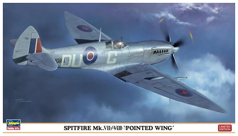 Фотографии Hasegawa Истребитель-перехватчик Spitfire Mk VII/VIII Pointed Wing