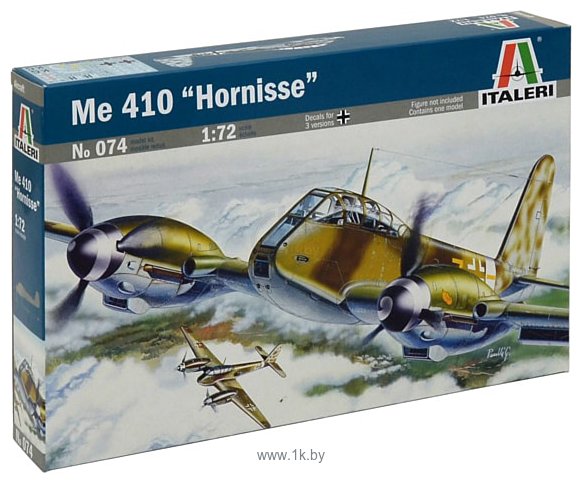 Фотографии Italeri 074 Истребитель-бомбардировщик Me 410 Hornisse