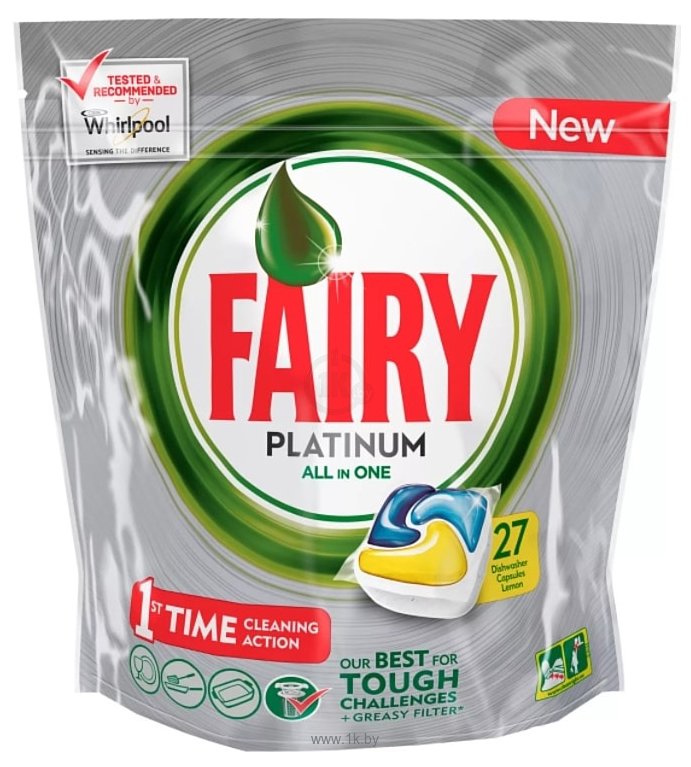 Фотографии Fairy Platinum Lemon All in 1 (27 tabs)
