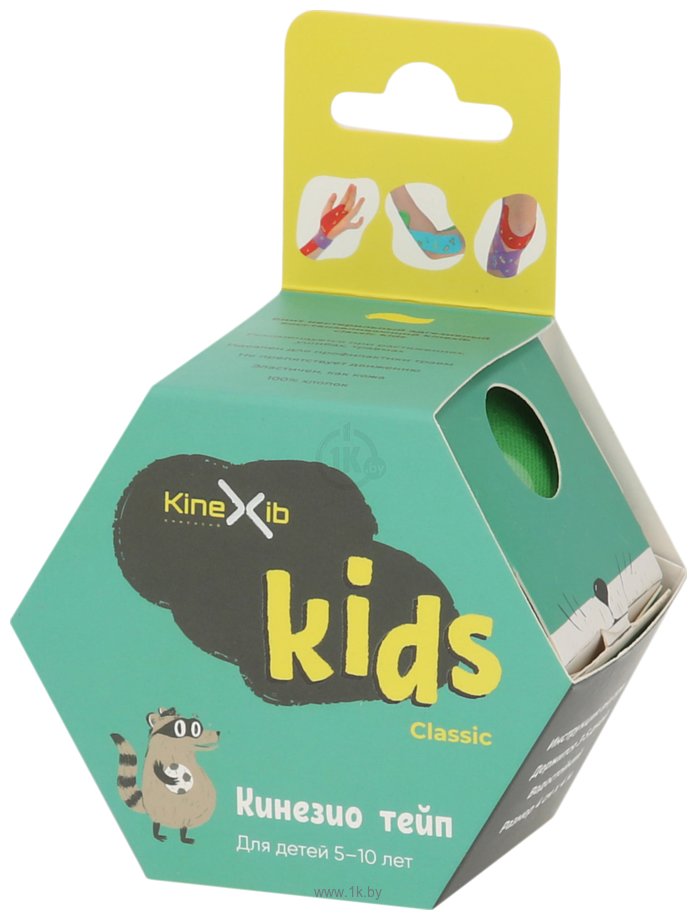 Фотографии Kinexib Classic Kids 4 см x 4 м (зеленый)