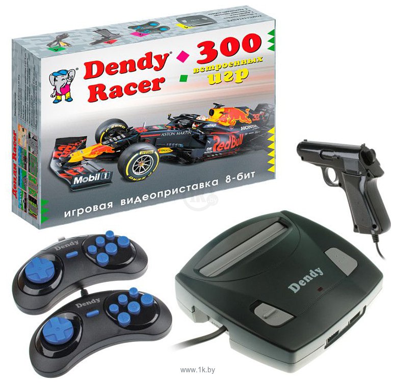 Фотографии Dendy Racer (300 игр + световой пистолет)