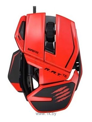 Фотографии Mad Catz R.A.T. TE Gaming Mouse for PC and Mac Red USB