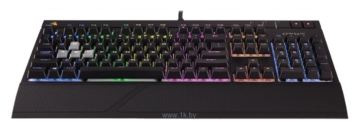 Фотографии Corsair STRAFE RGB Cherry MX Blue black USB