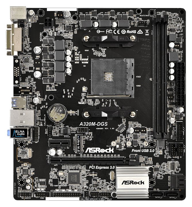 Фотографии ASRock A320M-DGS