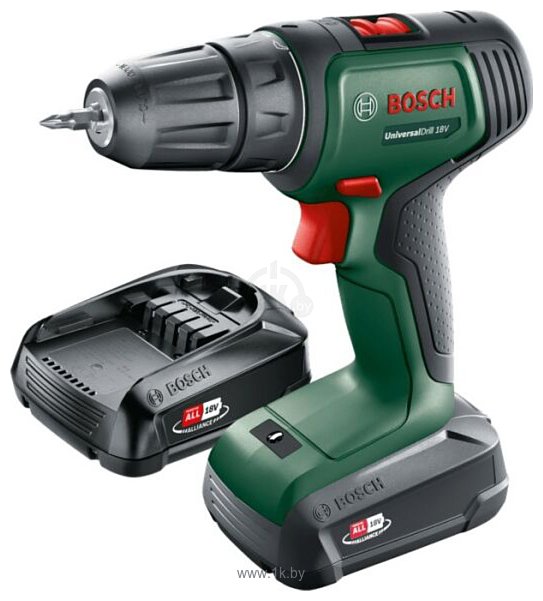 Фотографии BOSCH UniversalDrill 18V 06039D4002 (с 2-мя АКБ, кейс)