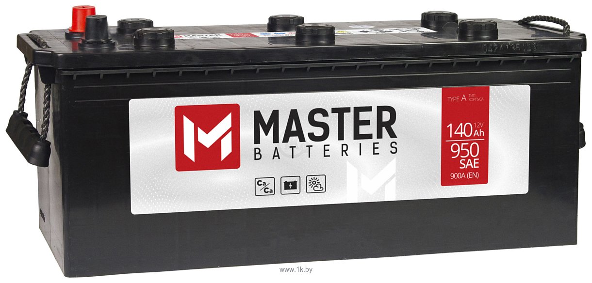 Фотографии Master Batteries 140 Ah MASTER BATTERIES R+