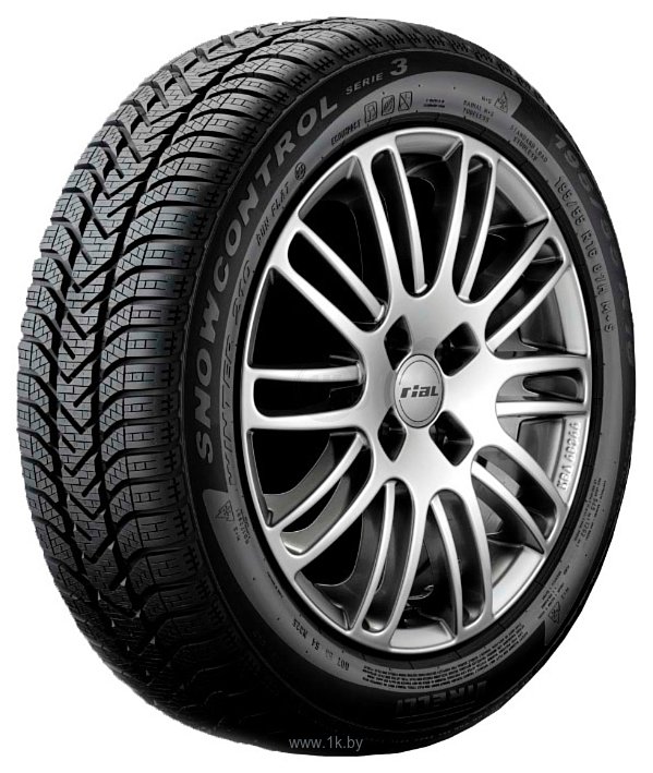 Фотографии Pirelli Winter Snowcontrol Serie 3 225/45 R18 95V RunFlat