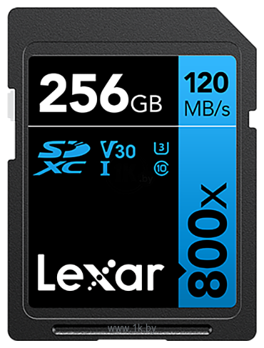 Фотографии Lexar High-Performance 800x SDXC LSD0800256G-BNNNG 256GB