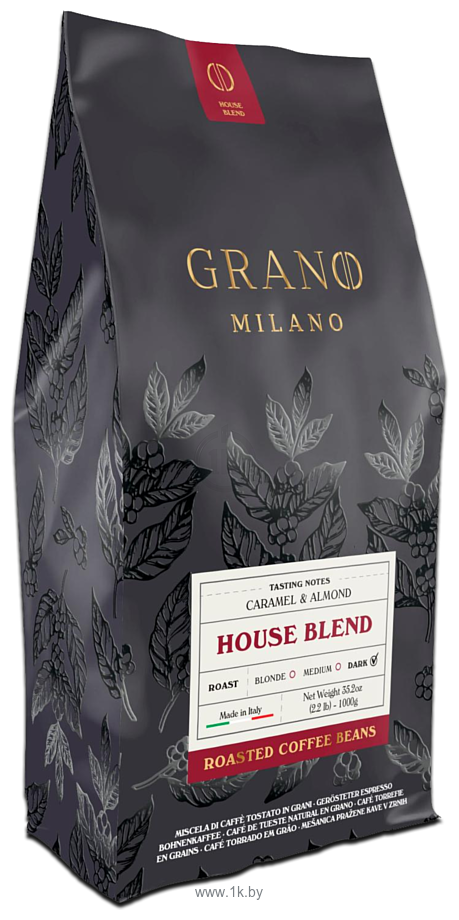 Фотографии Grano Milano House Blend зерновой 1 кг