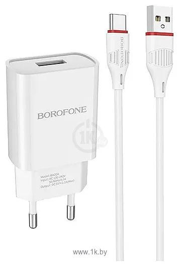 Фотографии Borofone BA20A Type-C Фотографии Borofone BA20A Type-C