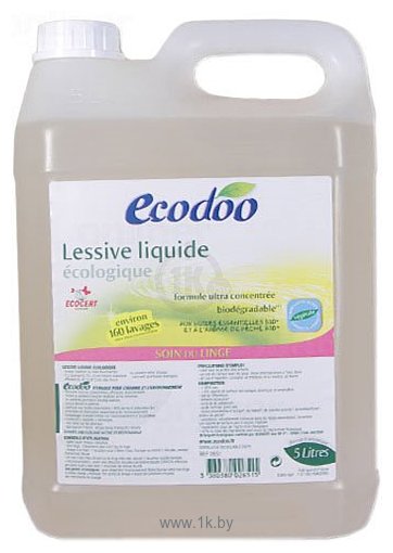Фотографии Ecodoo Экологический жидкий стиральный порошок в канистре 5л
