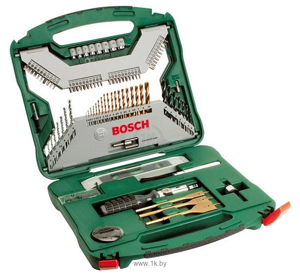 Фотографии Bosch Titanium X-Line 2607019330 100 предметов