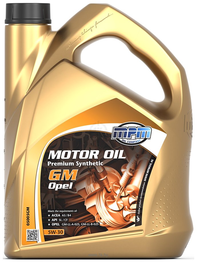 Фотографии MPM Premium Synthetic Longlife Oil 5W-30 OPEL/GM 5л