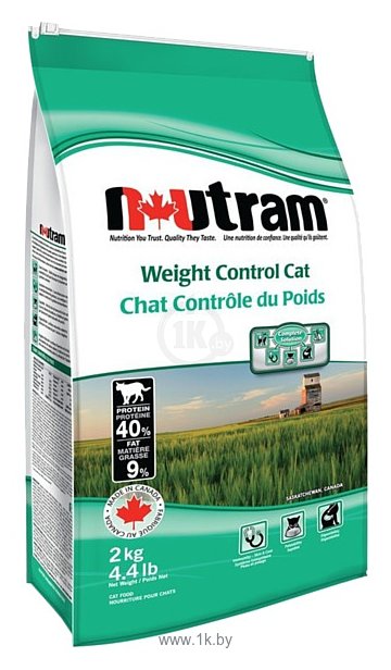 Фотографии Nutram Weight Control Cat (2 кг)