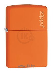 Фотографии Zippo Orange Matte with Zippo Logo (231ZL-000023)