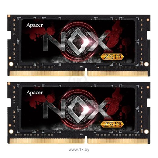 Фотографии Apacer NOX DDR4 3200 SO-DIMM 16Gb Kit (8GBx2)