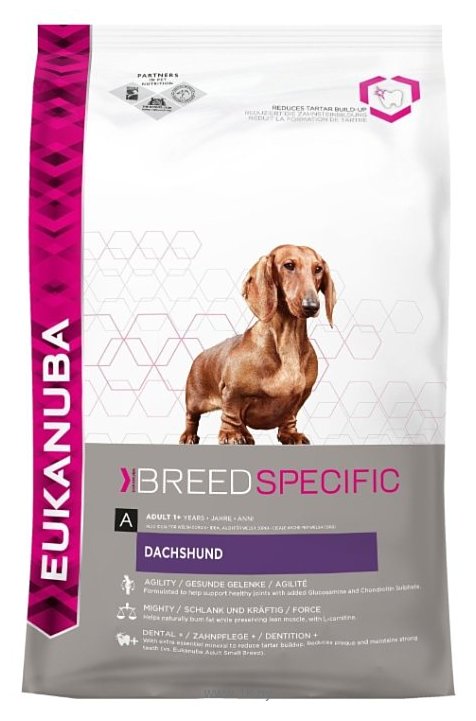 Фотографии Eukanuba (2.5 кг) Breed Specific Dry Dog Food For Dachshund Chicken